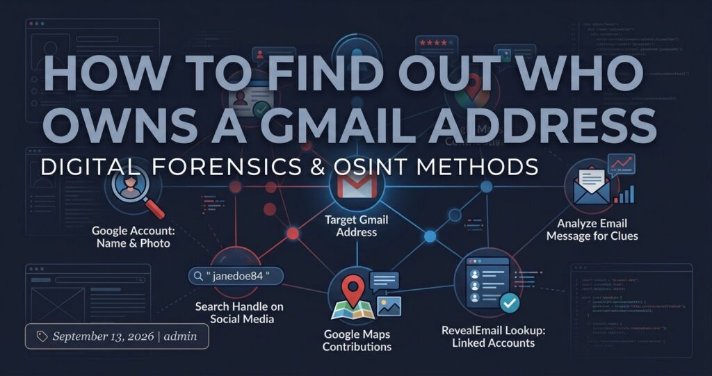 How to find out who owns a Gmail address: Google Account name and photo, username search, Google Maps contributions, and linked accounts